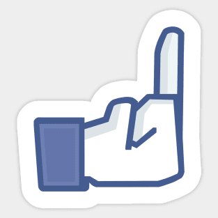 FUCK FACEBOOK Sticker